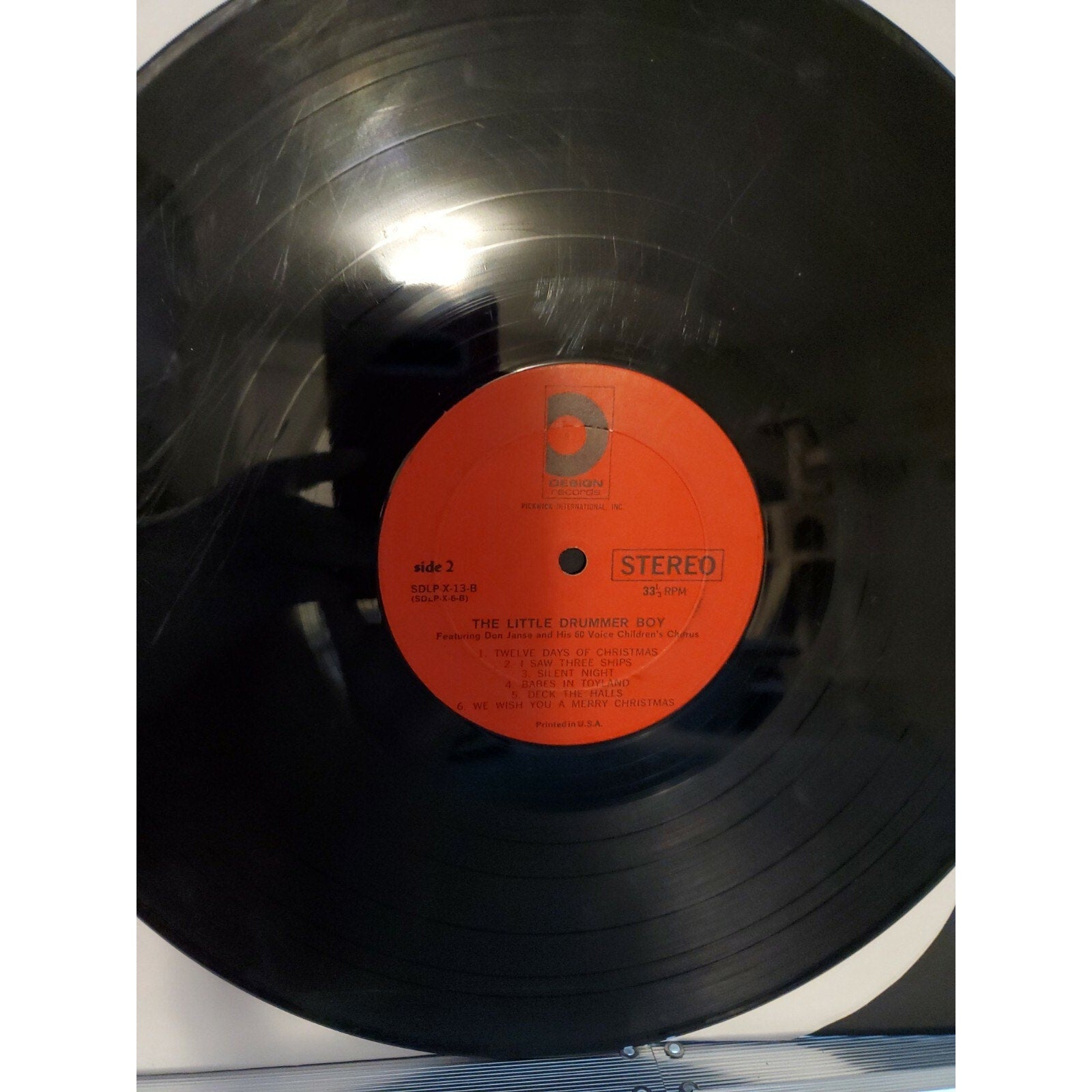 The Little Drummer Boy Featuring Don Janse and His 60 Voice Children's Chorus