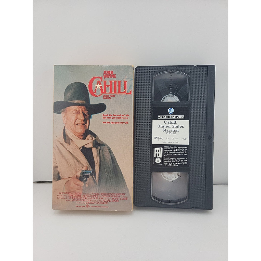 Cahill - U.S. Marshal (VHS, 1995)