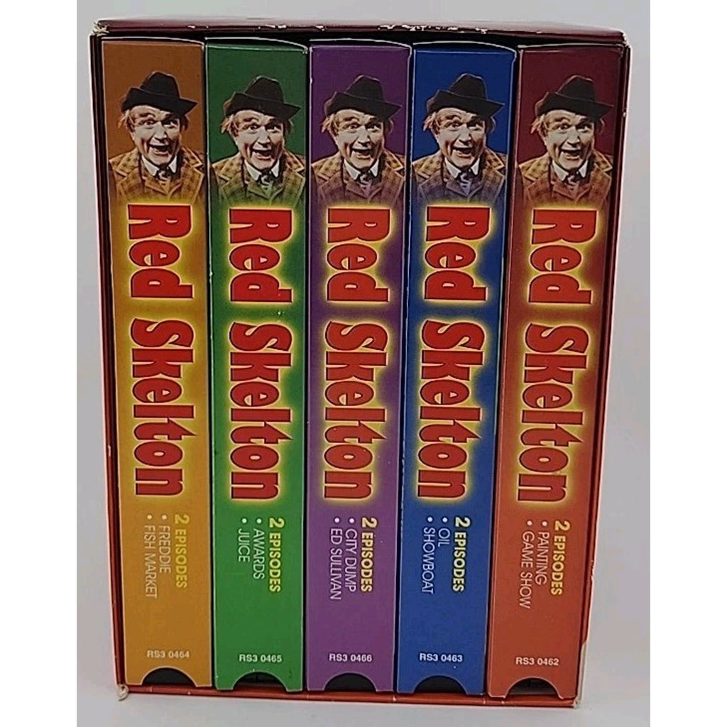 Red Skelton 5-Pack (VHS, 2000, 5-Tape Set)