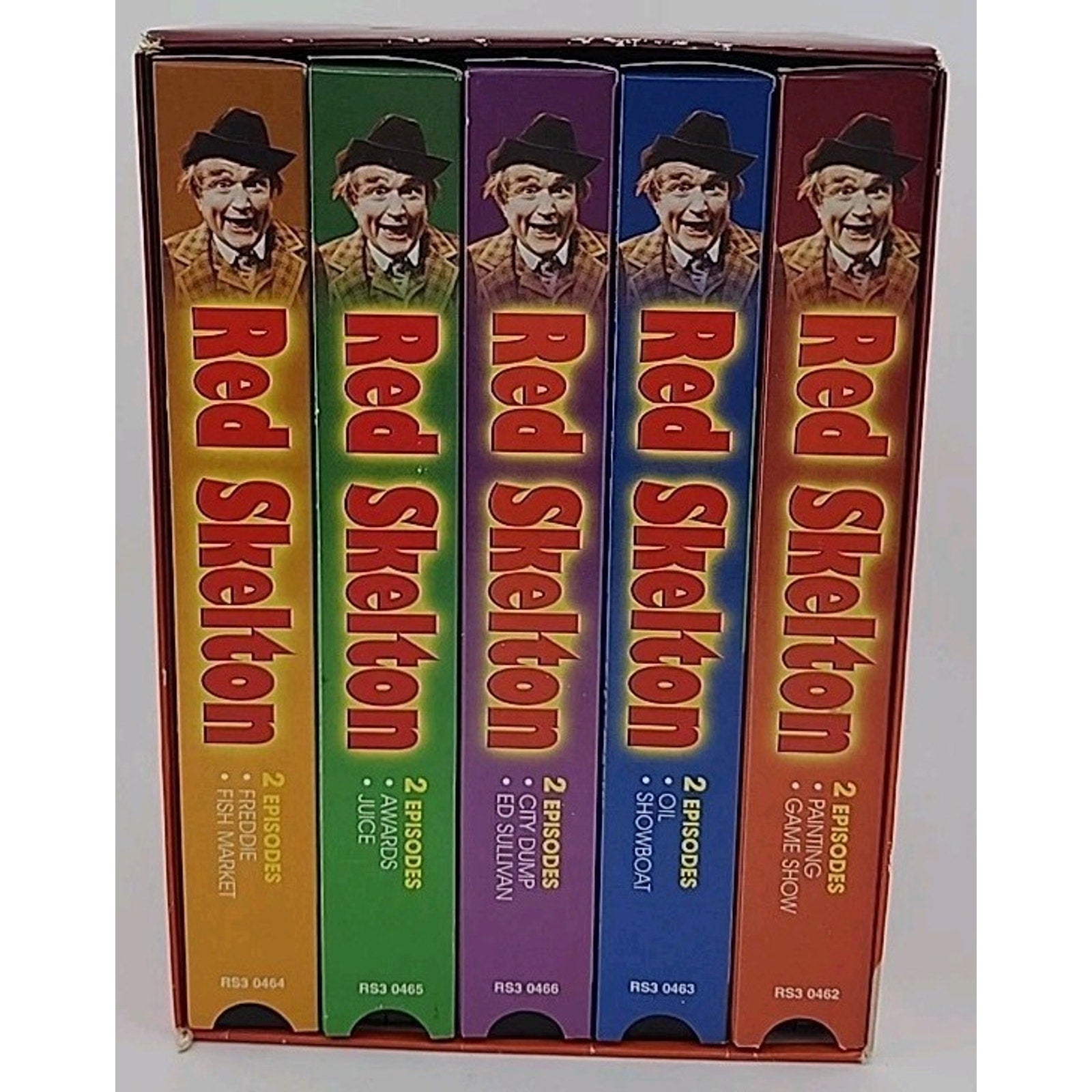 Red Skelton 5-Pack (VHS, 2000, 5-Tape Set)