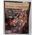 Fons & Porter's Love of Quilting Magazine Nov/Dec 2000