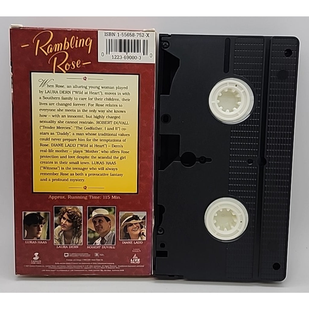 Rambling Rose (VHS, 1992) Laura Dern, Robert Duvall