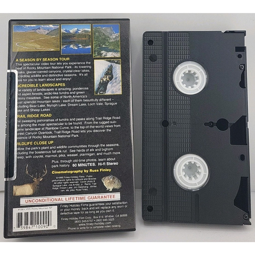 Rocky Mountain National Park (VHS Tape)