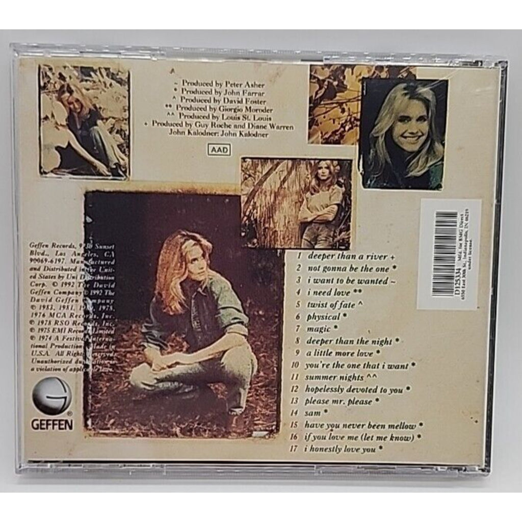 Back to Basics: Collection 1971-1992 by Olivia Newton-John (CD, 1992)