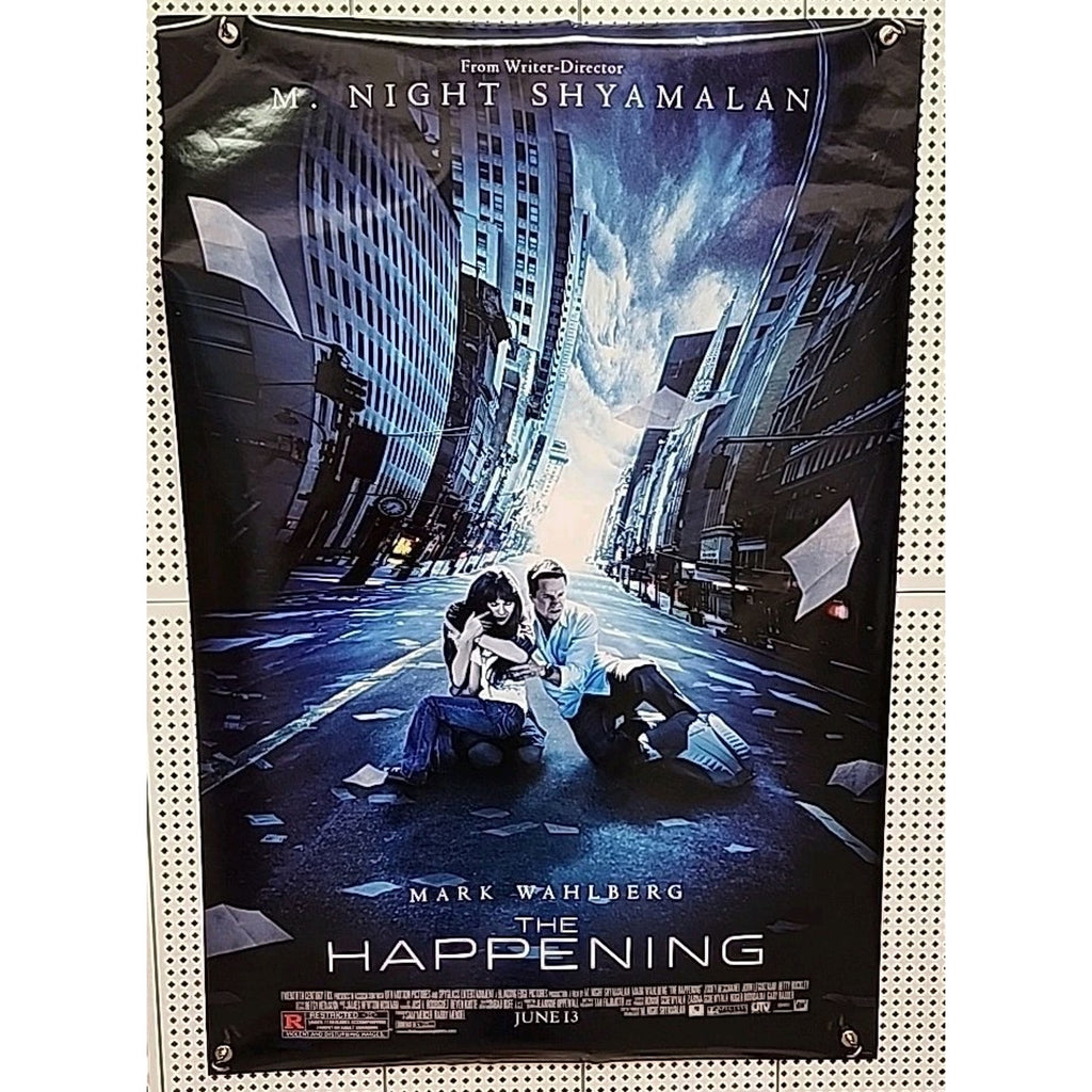 The Happening 2008 Double Sided Original Movie Poster 27" x 40" Mark Wahlberg