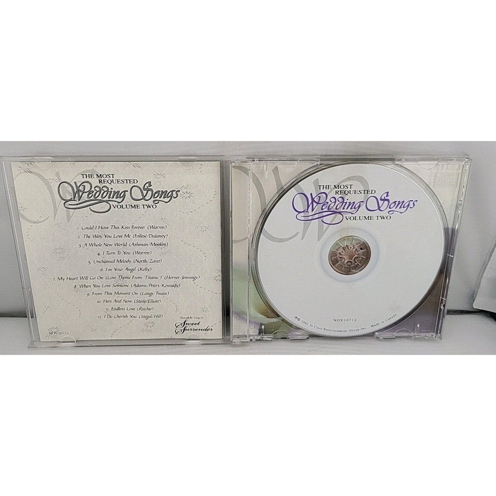 Vol. 2 Most Requested Wedding by Various (CD, 2001)