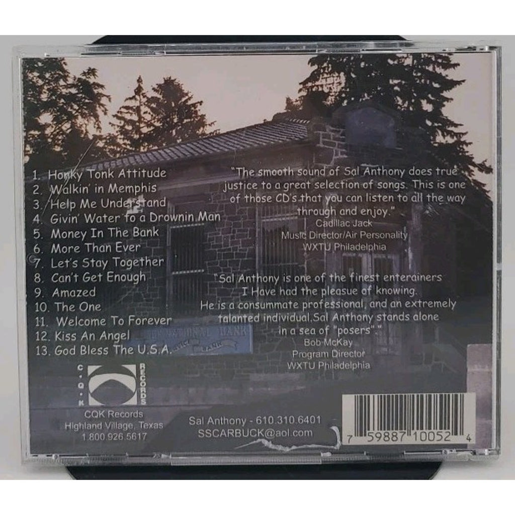 Money In the Bank CD - Sal Anthony