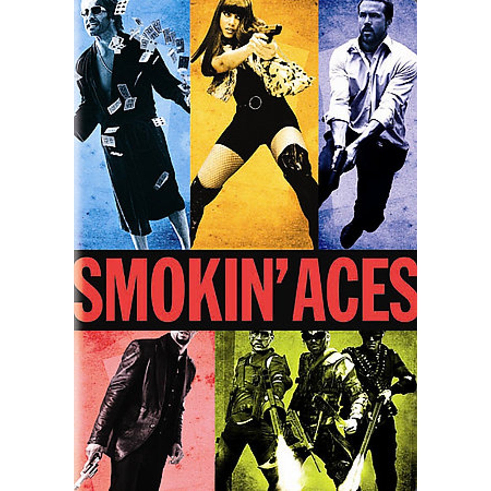 Smokin Aces (DVD, 2007, Full Frame)