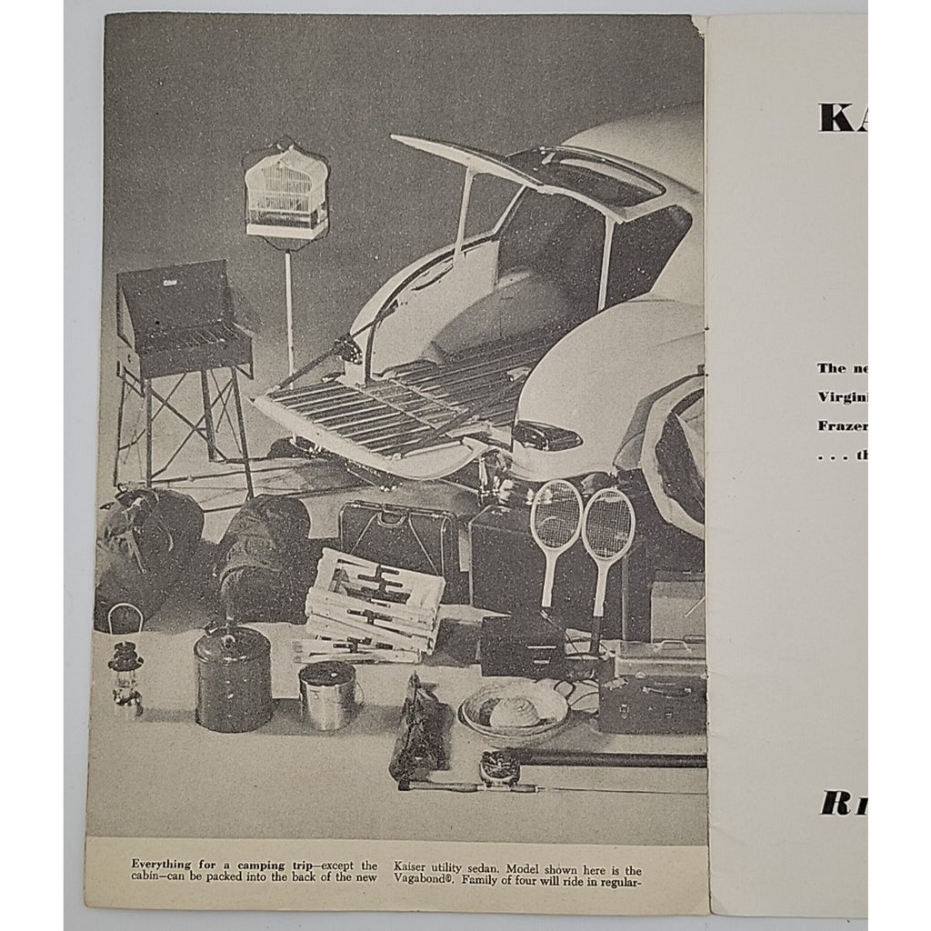 Popular Science Monthly April 1949 Kaiser Utility Car