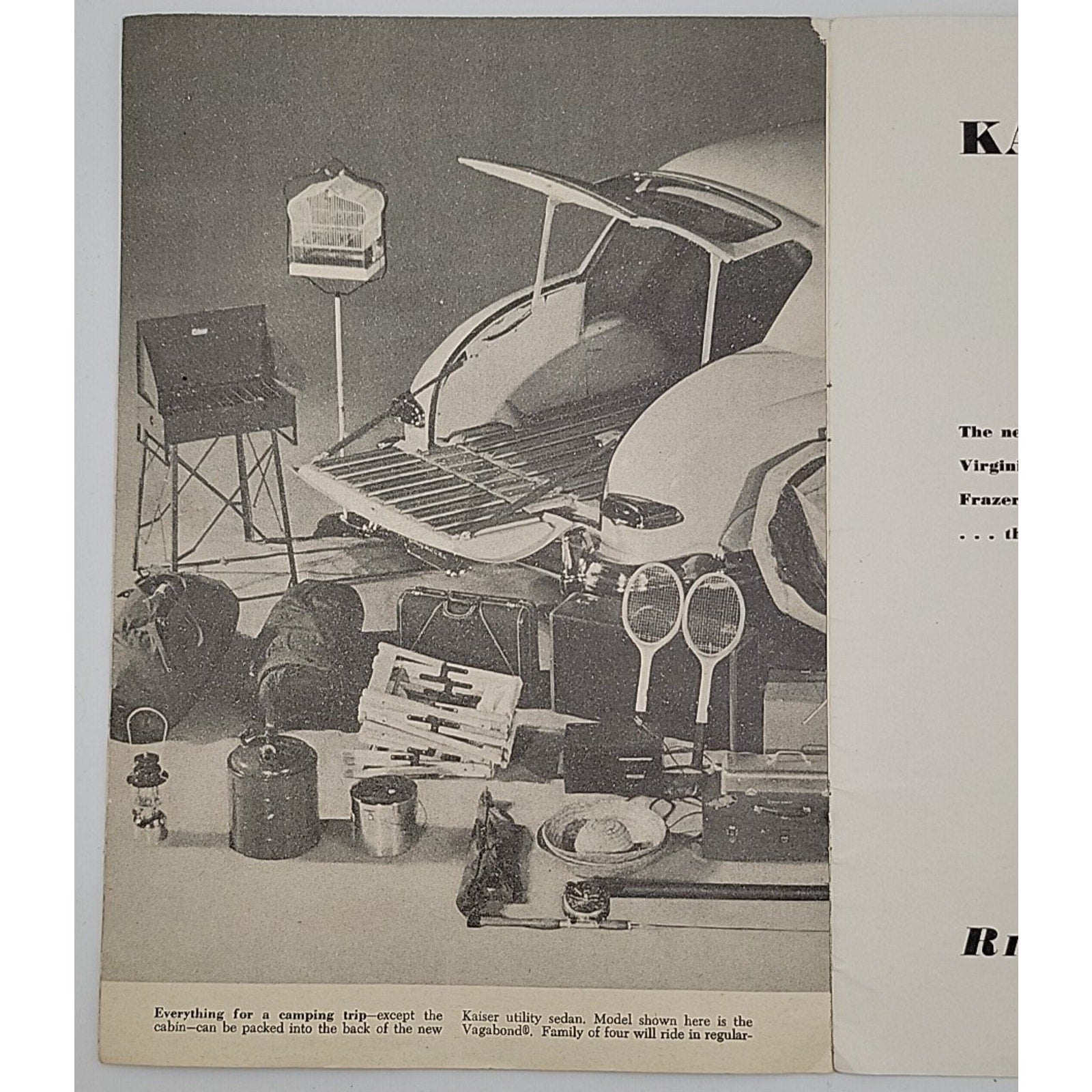 Popular Science Monthly April 1949 Kaiser Utility Car
