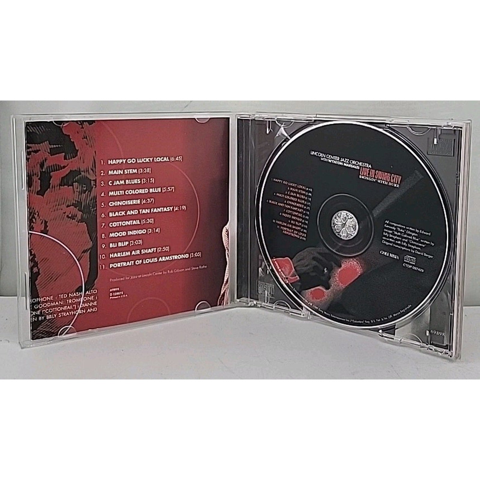 Live in Swing City: Swingin with the Duke by Lincoln Center Jazz Orchestra (CD)