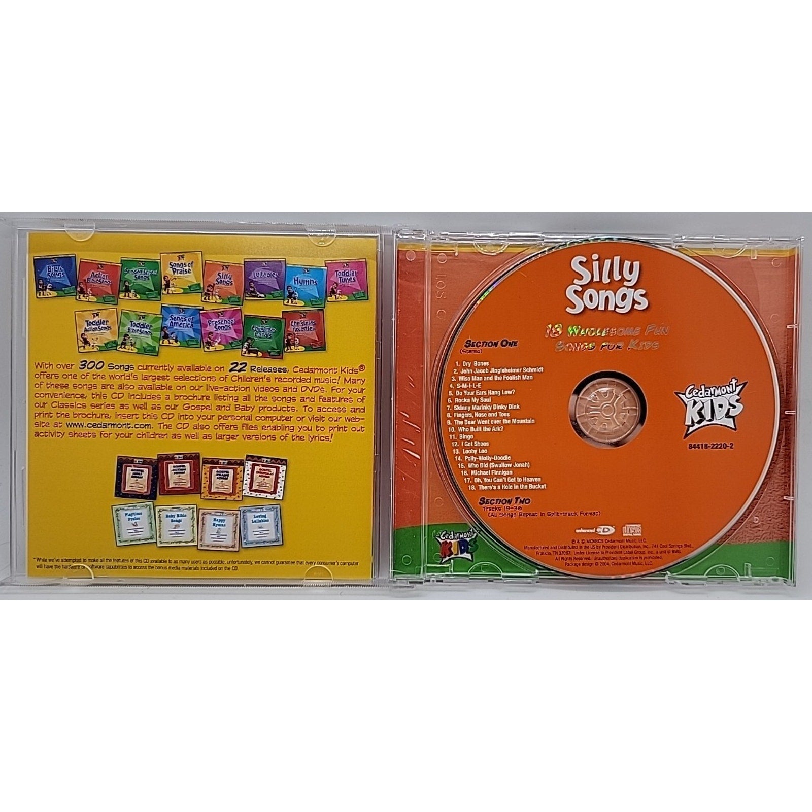 Classics: Silly Songs by Cedarmont Kids (CD, 1996)