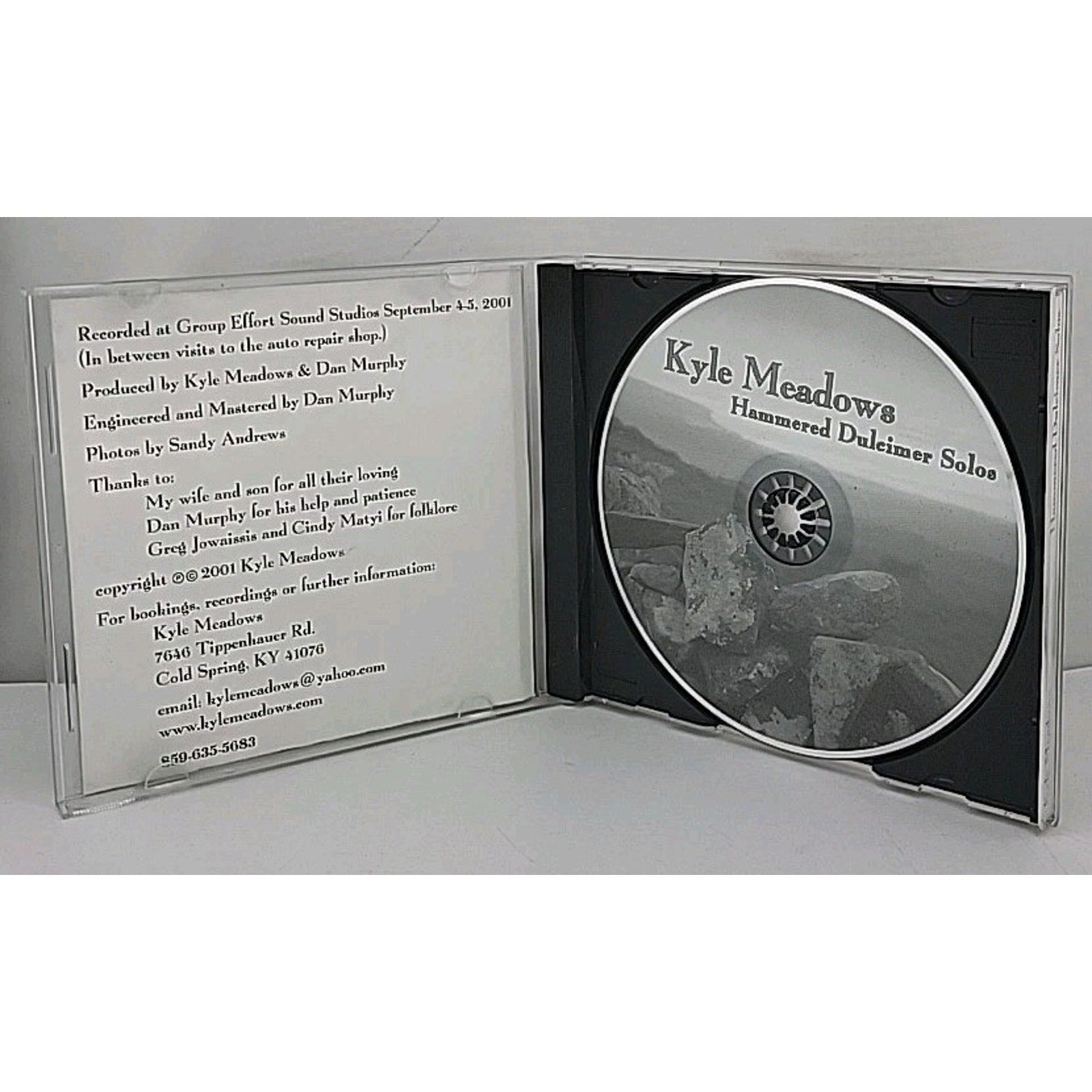 Hammered Dulcimer Solos by Kyle Meadows (CD, 2003)