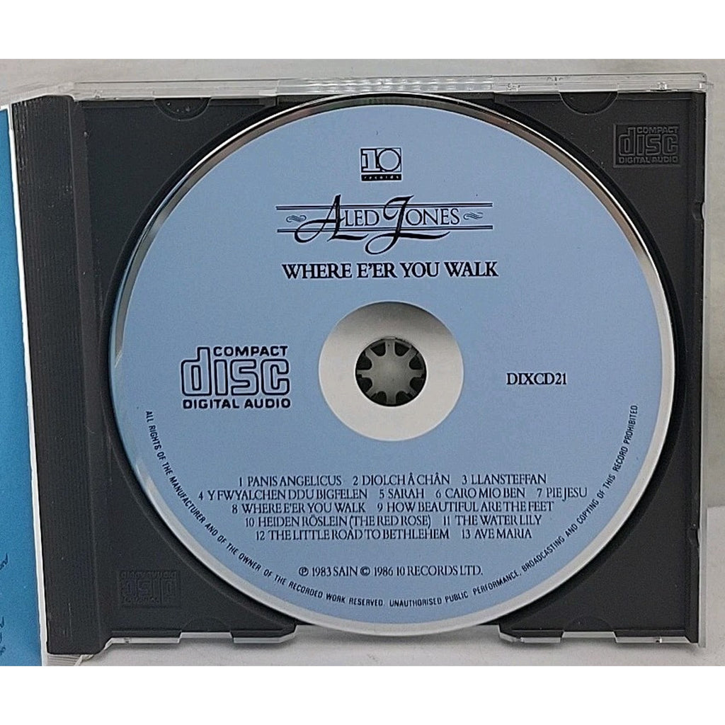 Aled Jones Where E'er You Walk CD Album 1986