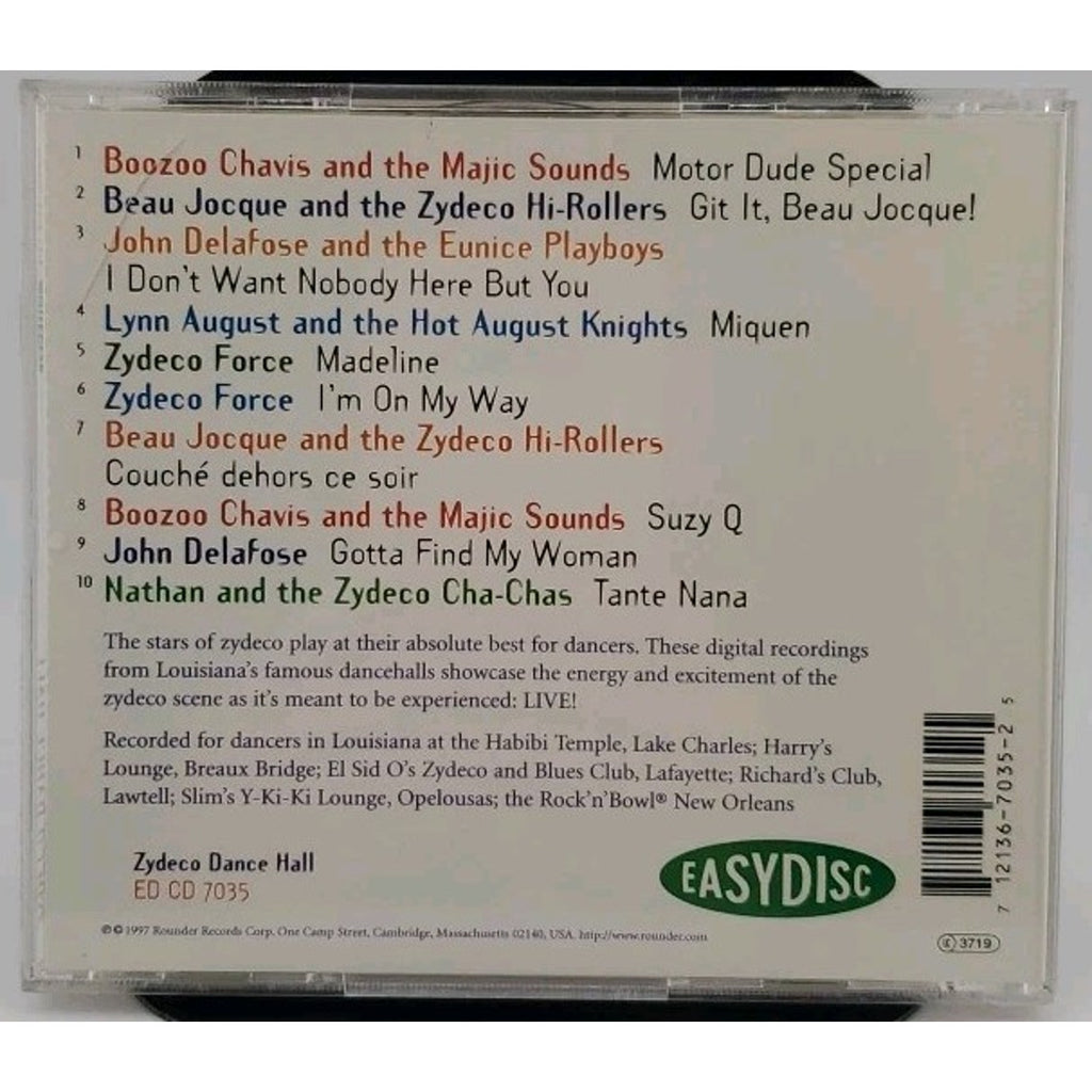 Zydeco Dance Hall by Various (CD, 1997)