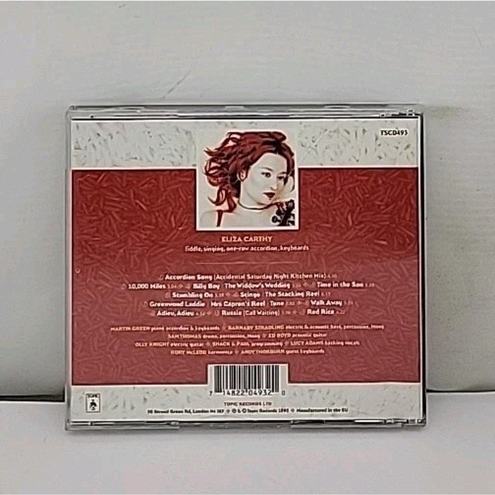 RED by Carthy, Eliza (CD, 2001)