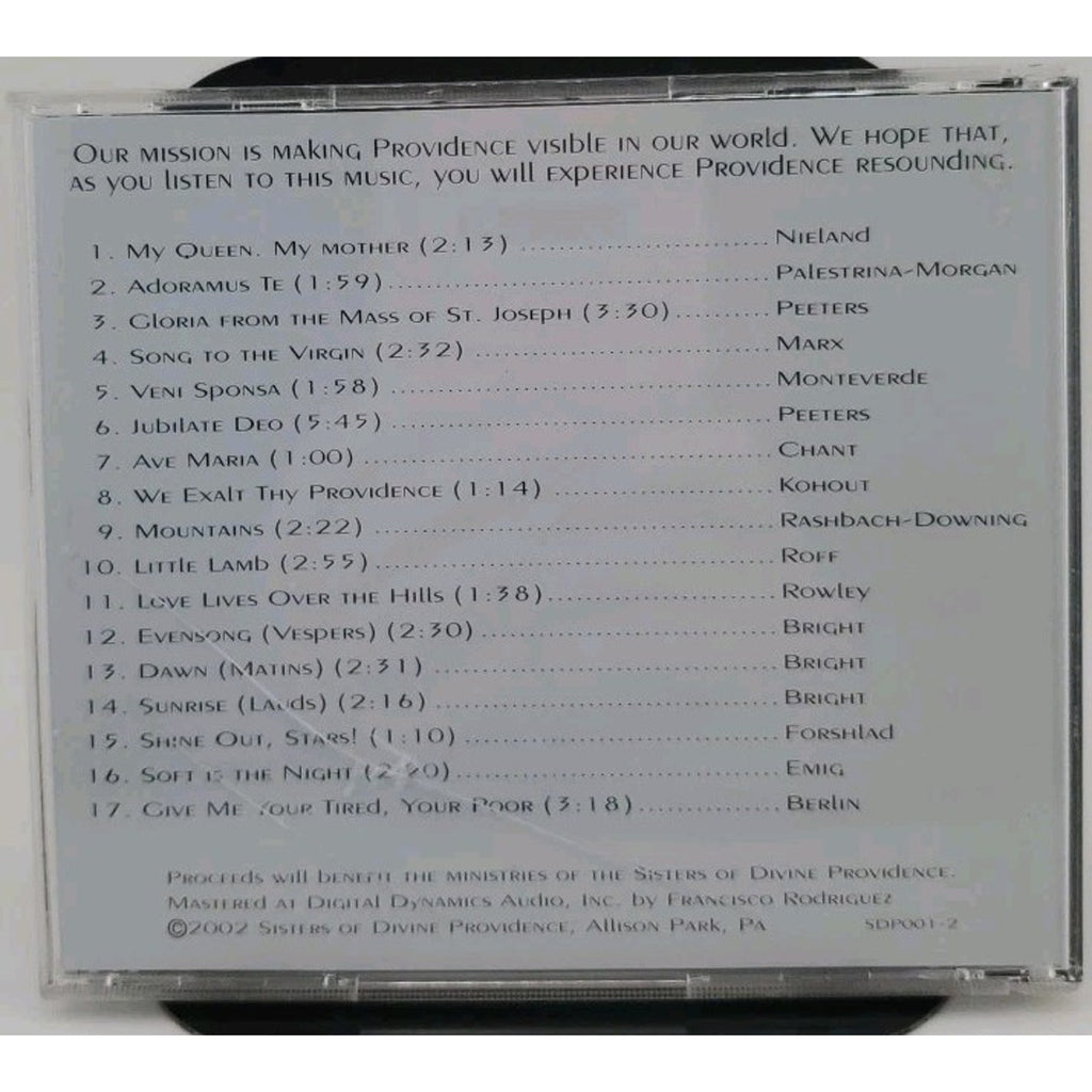 Providence Resounds: A Collection of Choral Music/16th-20th Centuries (CD, 2002)