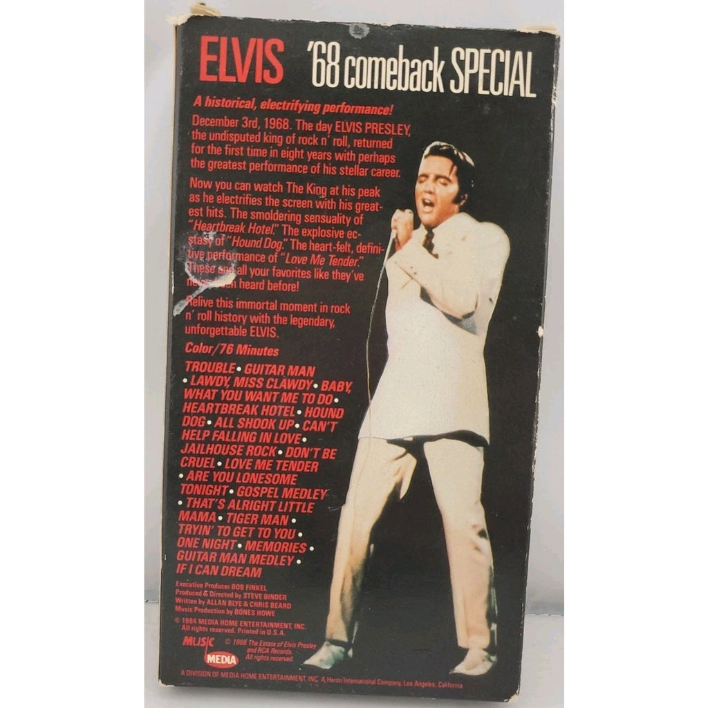 Elvis - 68 Comeback Special (VHS)
