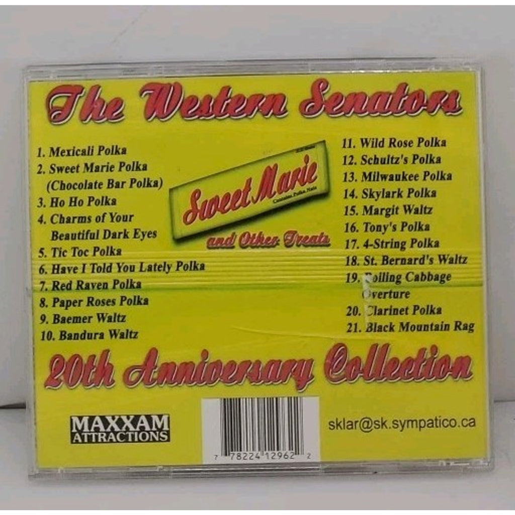 Sweet Marie And Other Treats CD - The Western Senators