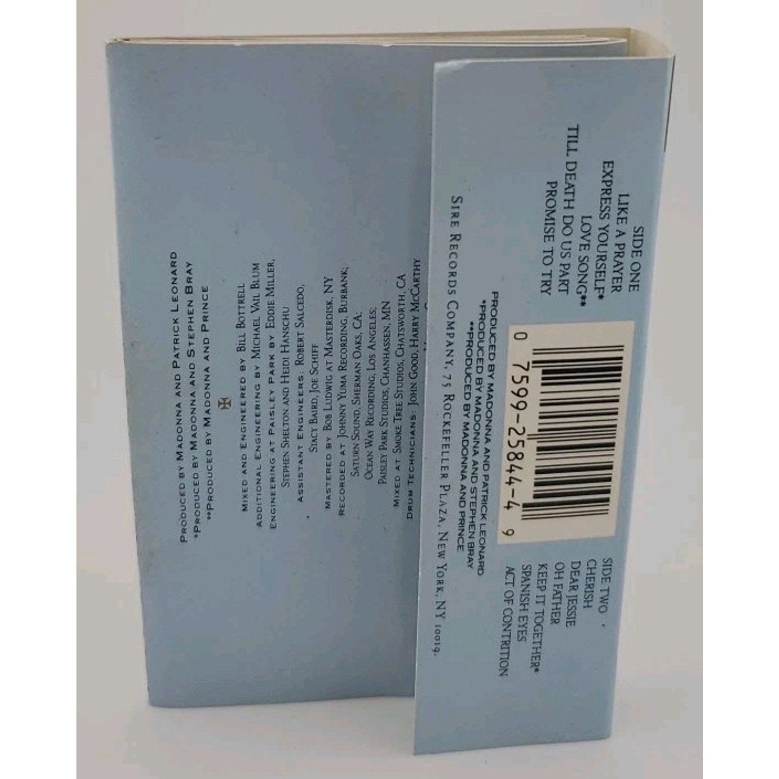 Like a Prayer by Madonna (Cassette, 1990)