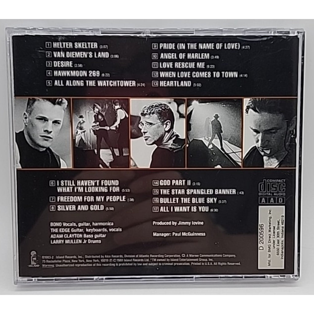 Rattle & Hum by U2 (CD, 1990)