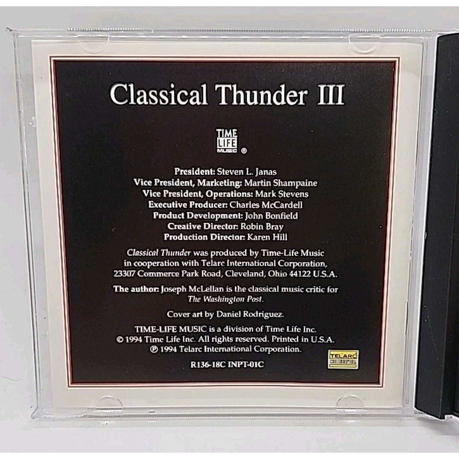 Classical Thunder III Time Life Library of Classical Favorites CD