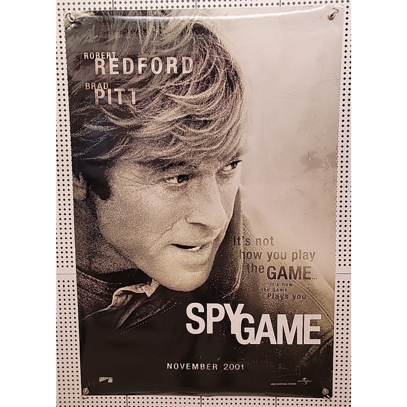 Spy Game Movie Poster 27x40