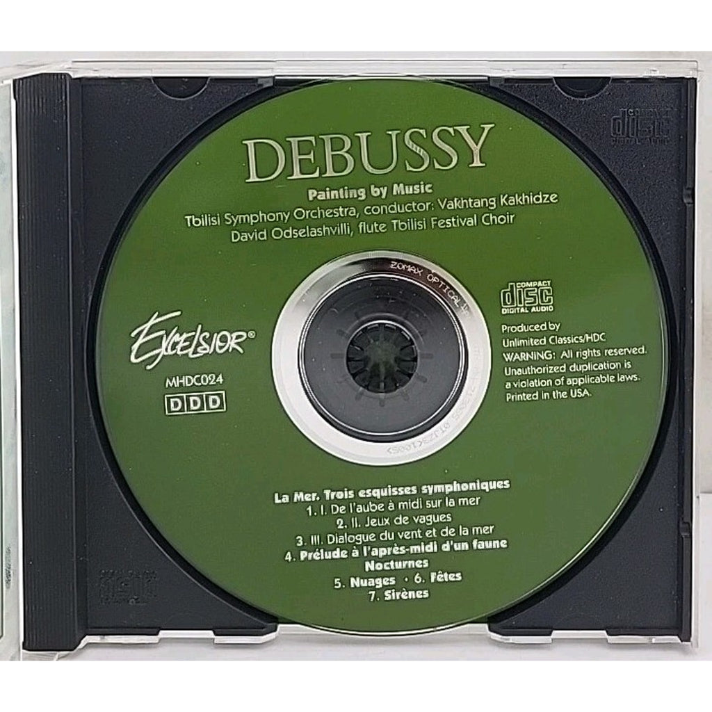 Painting by Music Debussy Tbilisi Symphony Orchestra CD