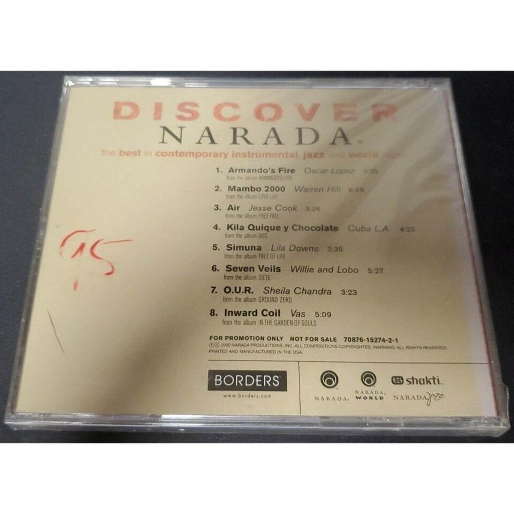 Discover Narada (CD) *Brand New*