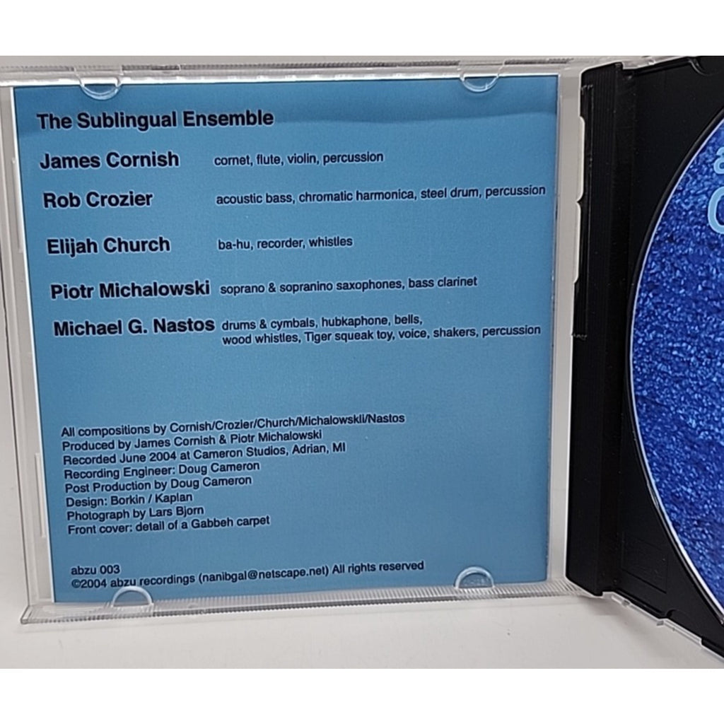 As the Cicada Breathes by Sublingual Ensemble (CD, 2004)