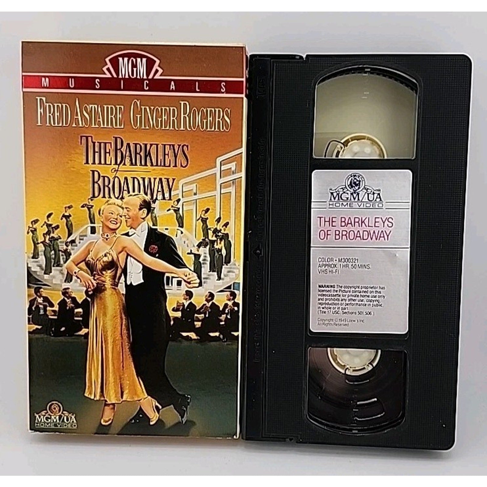 The Barkleys of Broadway (VHS, 1991)