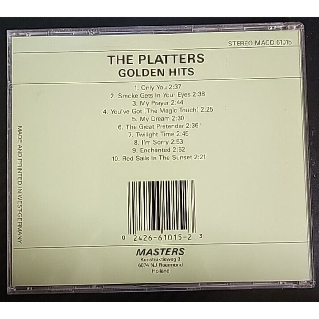 Golden Hits - Audio CD By Platters