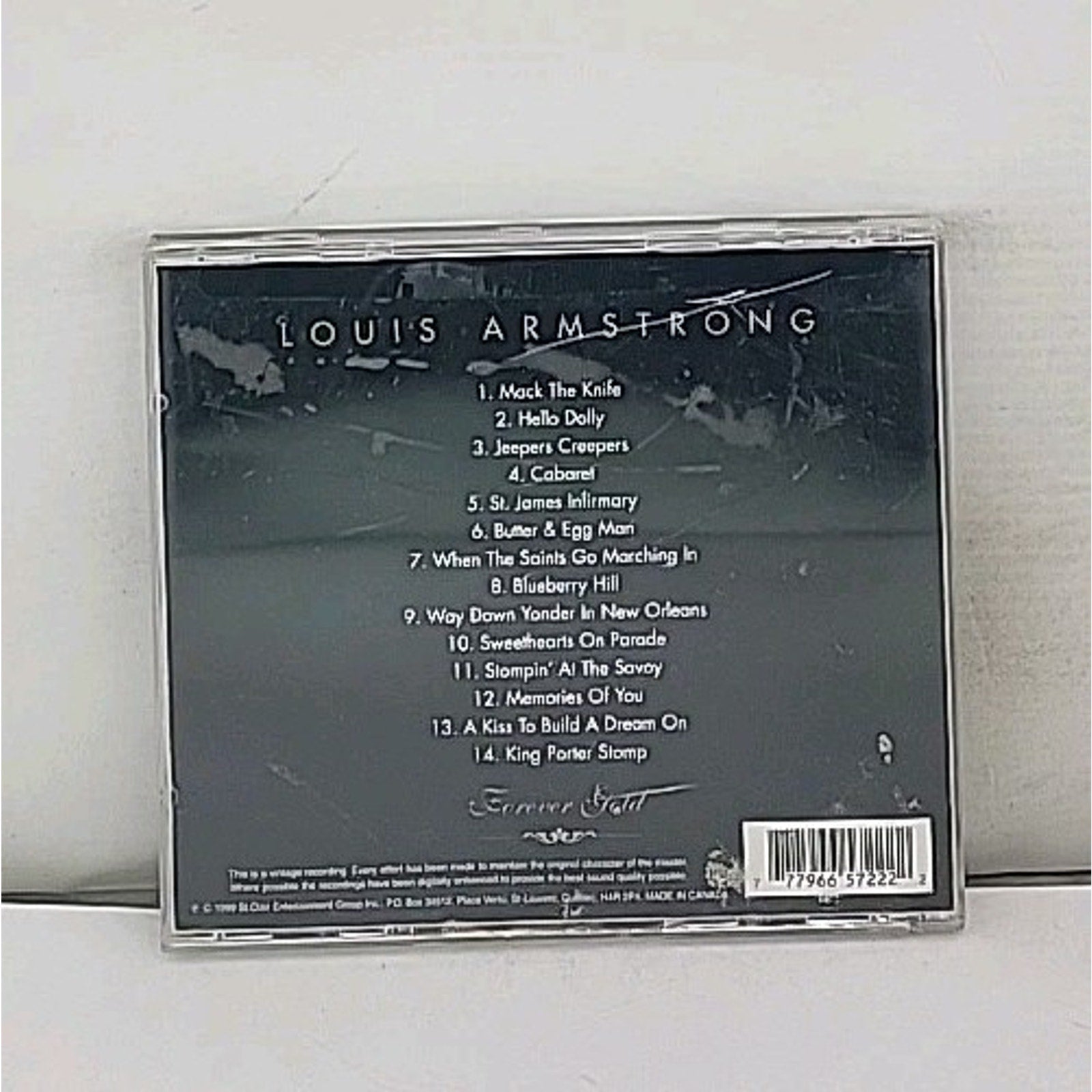 Forever Gold by Louis Armstrong (CD, 1999)