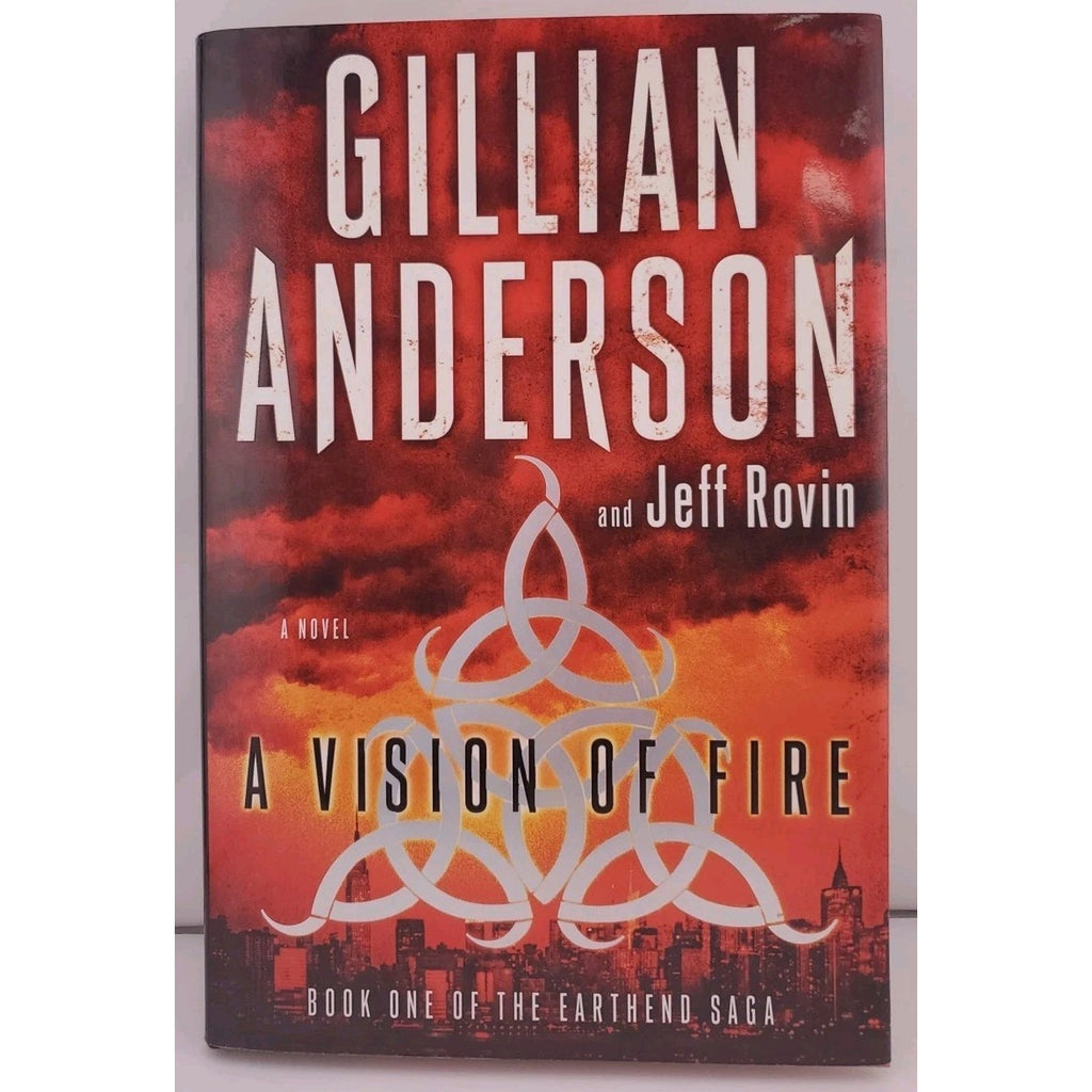 Vision of Fire by Gillian Anderson and Jeff Rovin (2014, Hardcover)