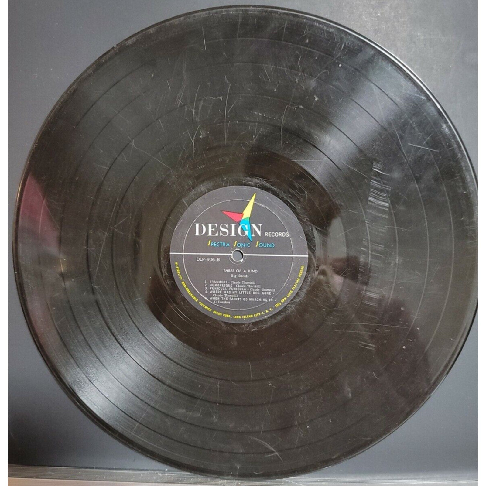 Three Of A Kind - Big Bands - Design Records - DLP-906-A