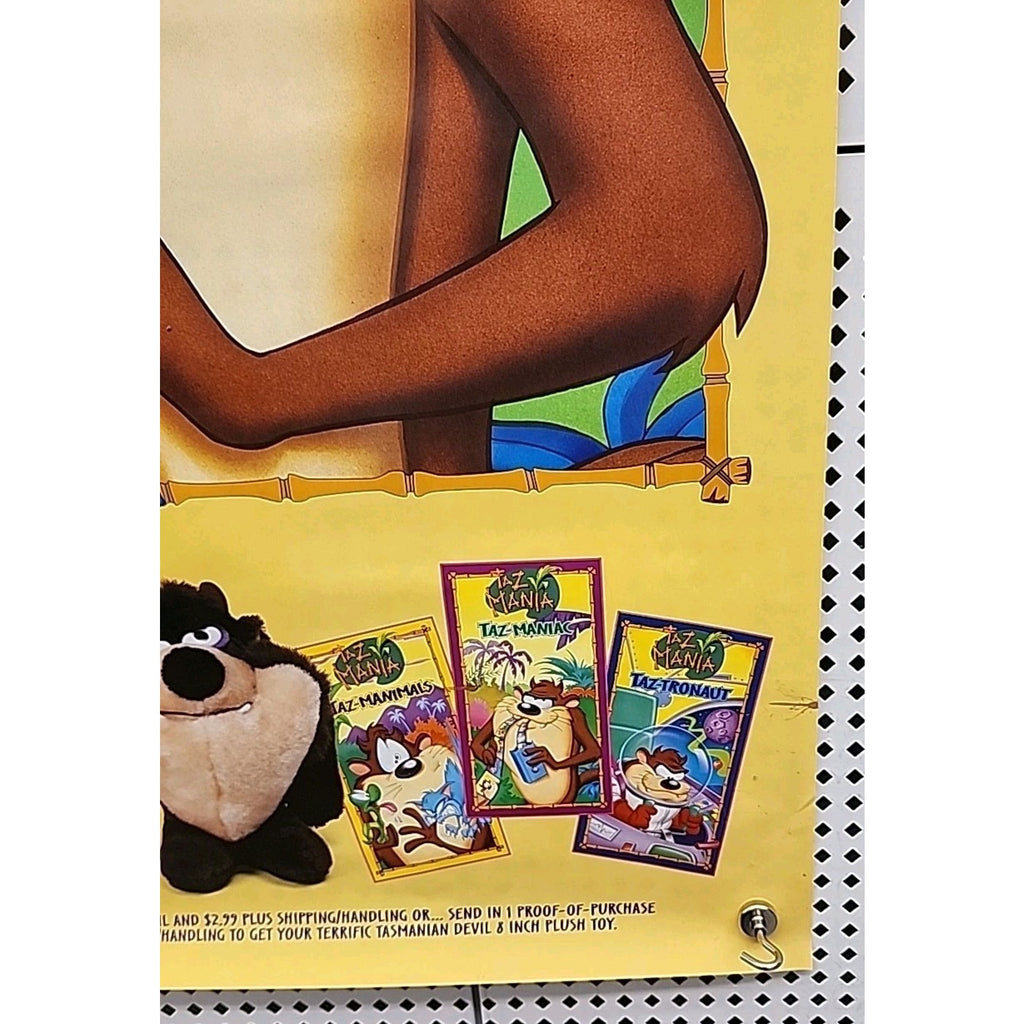 Video Poster Taz Mania- 24x36 1993