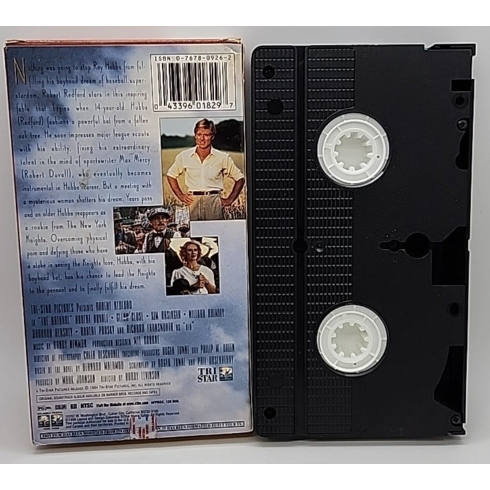 The Natural (VHS, 2000, Closed captioned Box Office Hits)