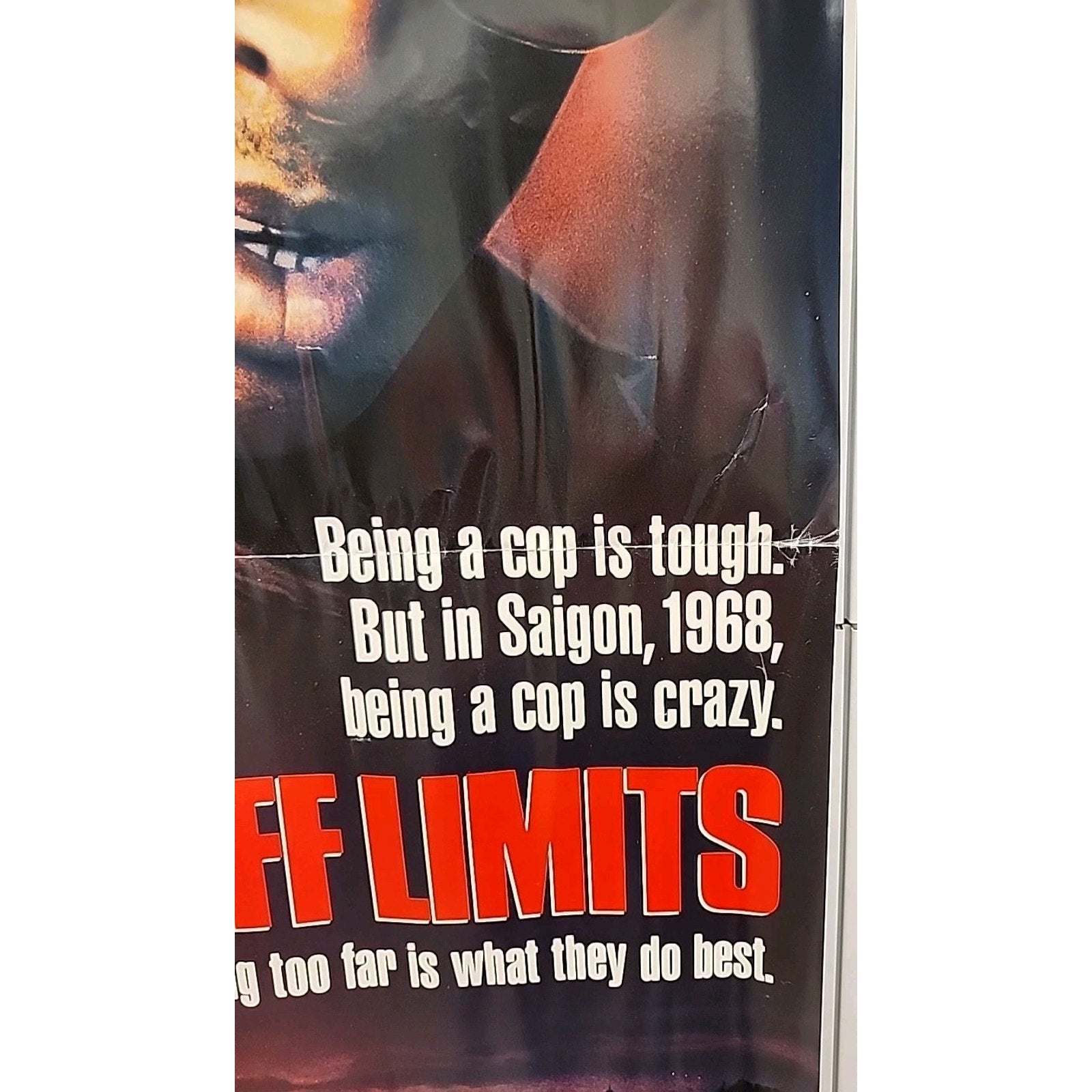 Off Limits 1988 Original One Sheet 33x48 - Gregory Hines, Willem Dafoe