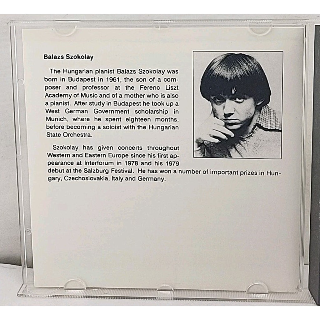 Romantic Piano Favourites Vol. 1 CD Balázs Szokolay
