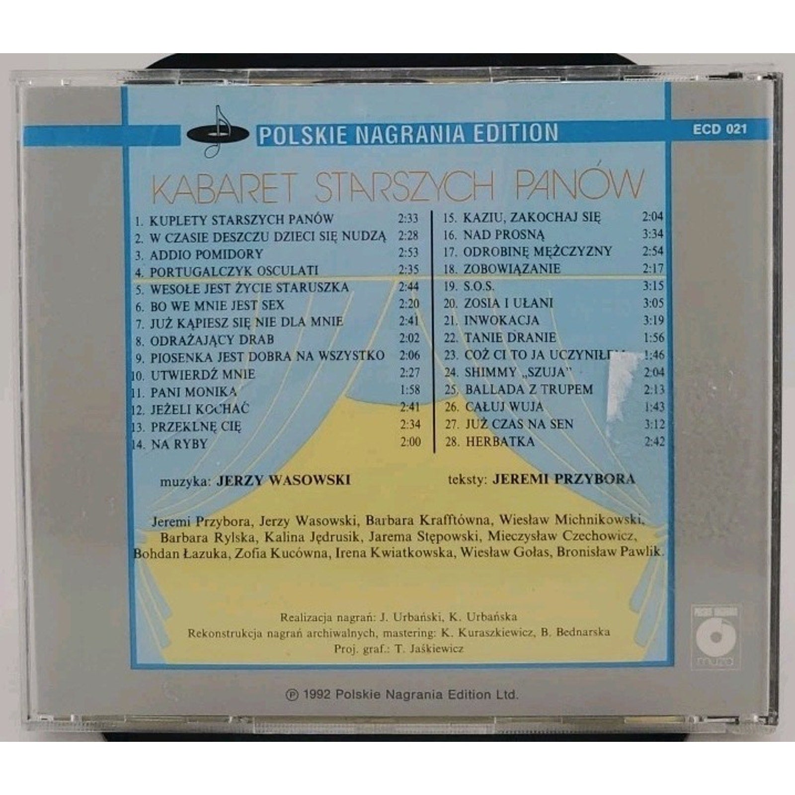 Kabaret Starszych Panow CD