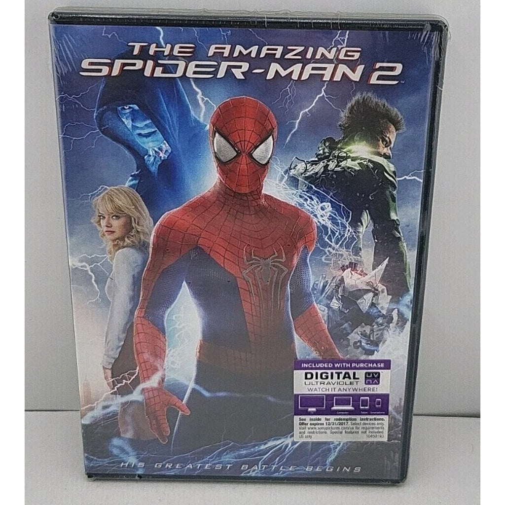 The Amazing Spider-Man 2 (DVD, 2014) *Brand New*