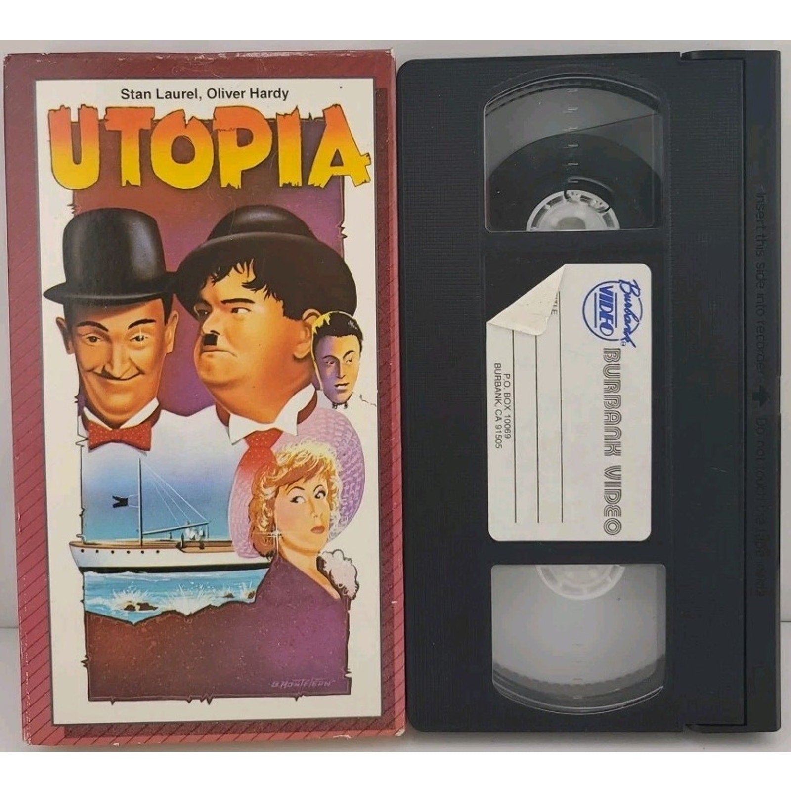 Utopia: VHS - Stan Laurel, Oliver Hardy, 1988