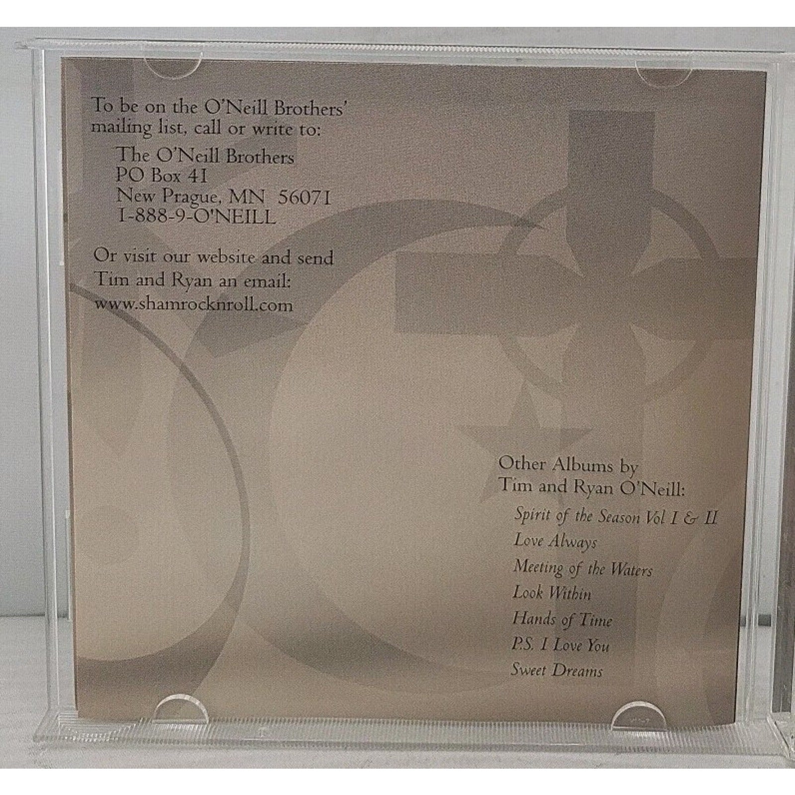 One by The O'neill Brothers (CD, 2004)