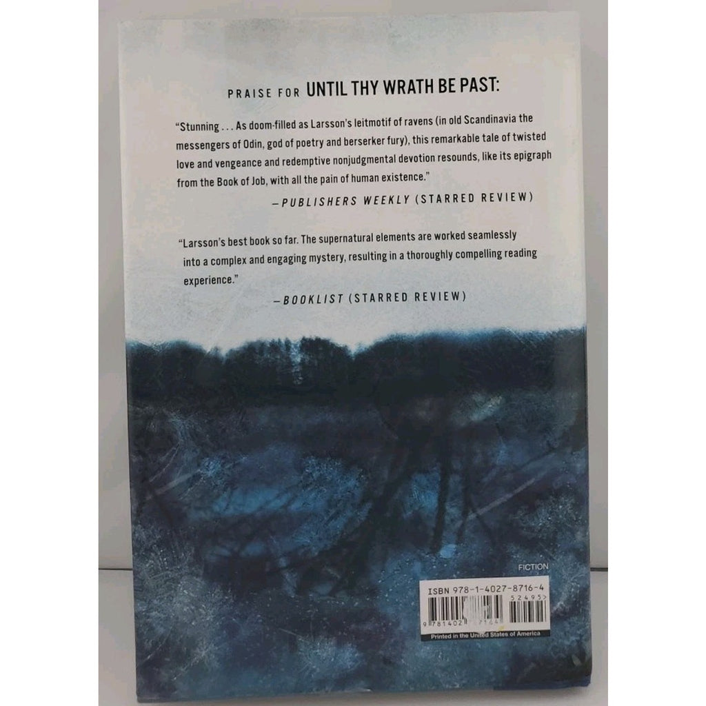 Until Thy Wrath Be Past by Åsa Larsson (2011, Hardcover)