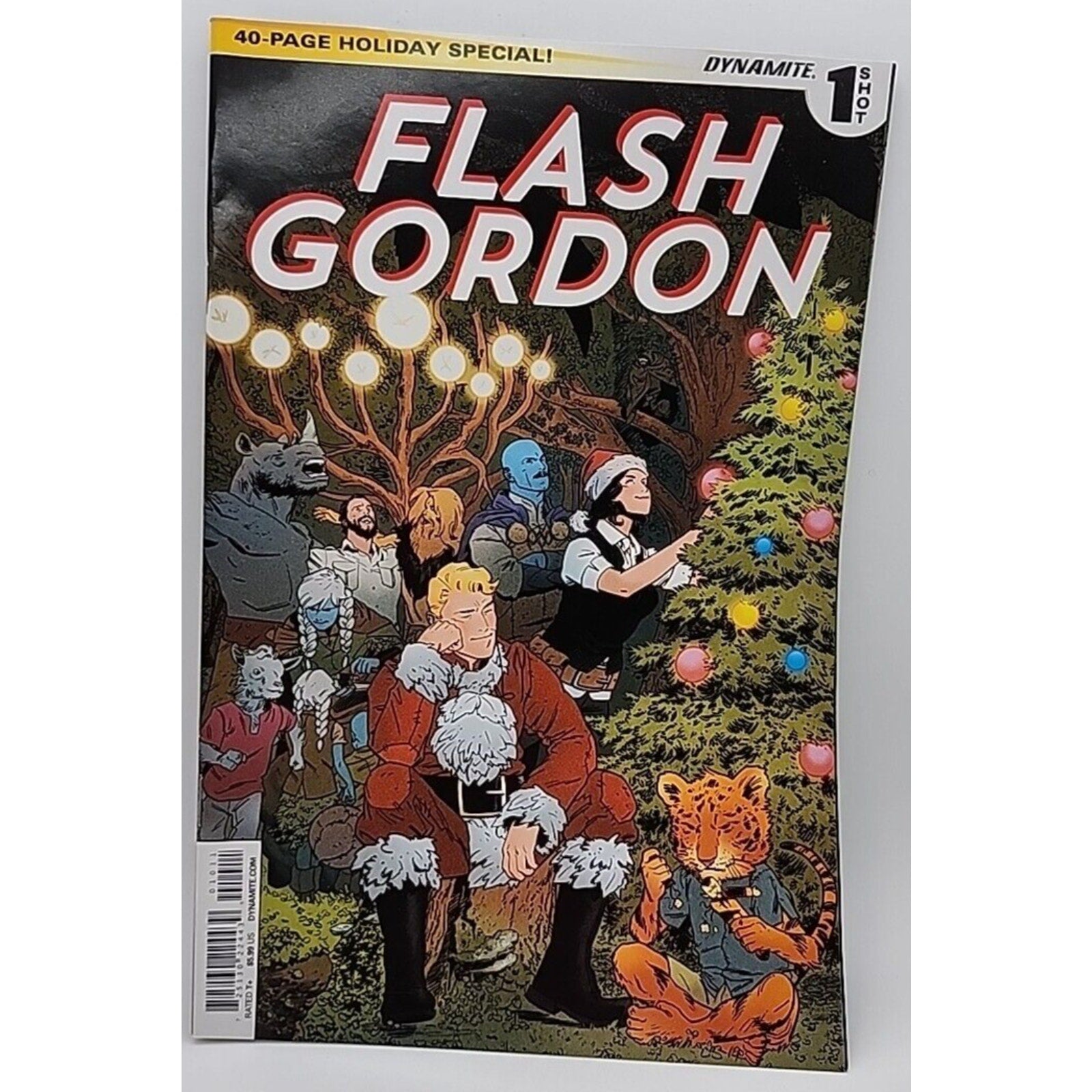 Flash Gordon 1 Shot Holiday Special Dynamite Comics 2014