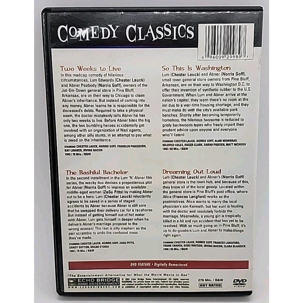 Comedy Classics (Lum and Abner) (DVD)