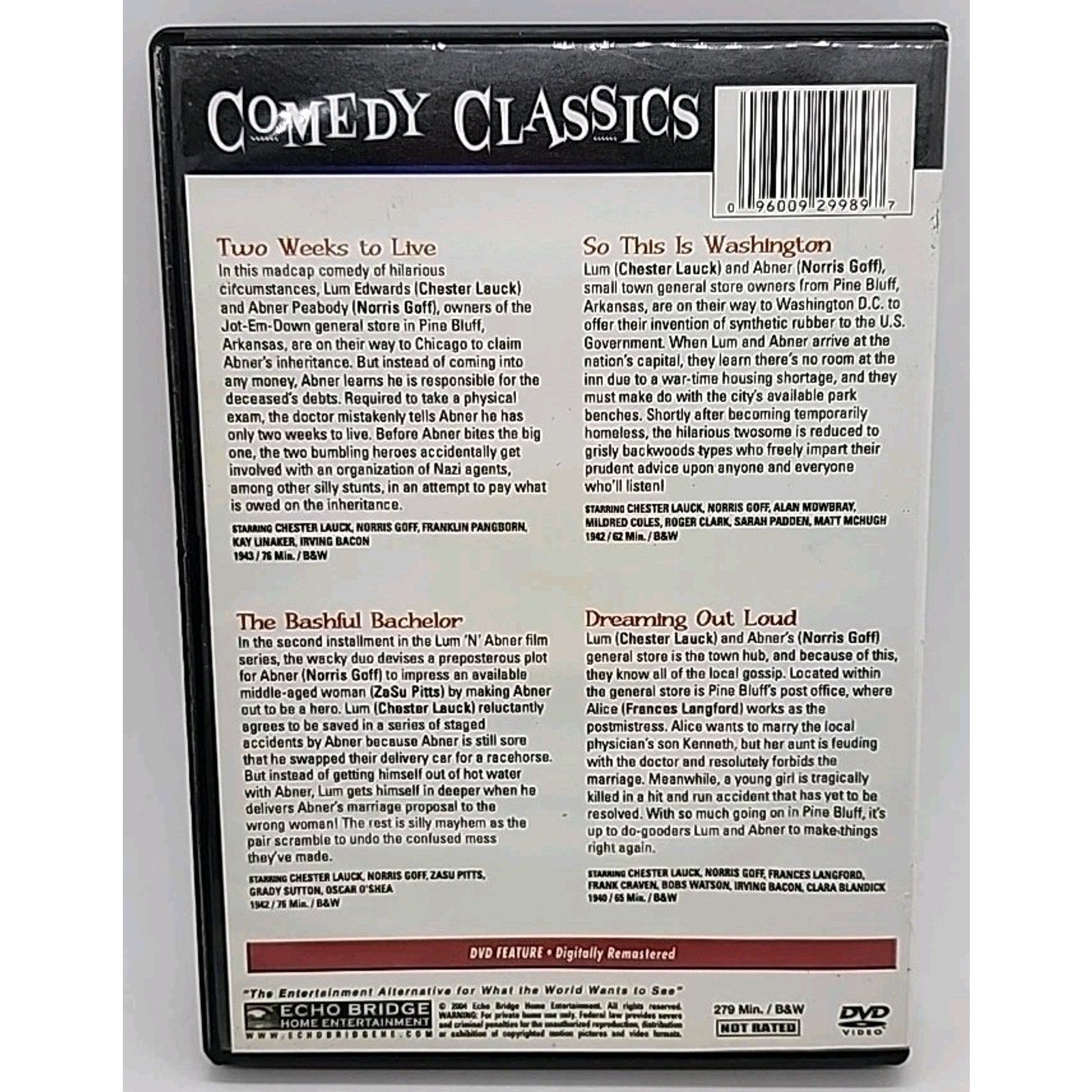 Comedy Classics (Lum and Abner) (DVD)