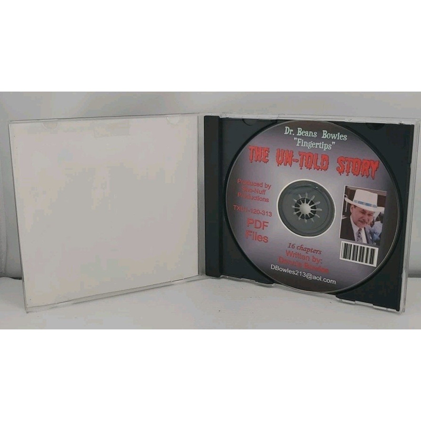 Dr. Beans Bowles "Fingertips" - The Un-told Story (CD)