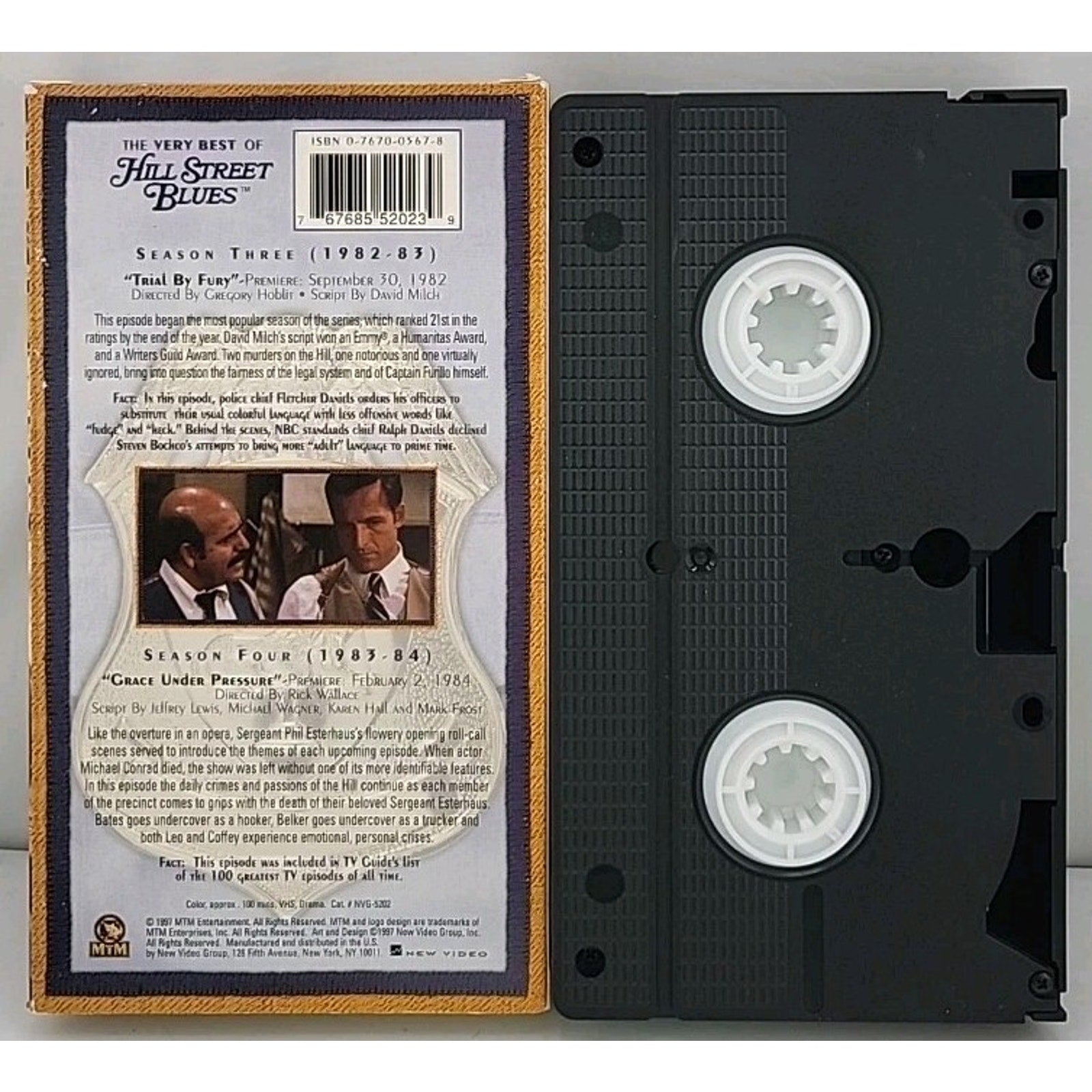 Hill Street Blues - The Very Best of (Boxed Set) (VHS, 1998, 4-Tape Set)