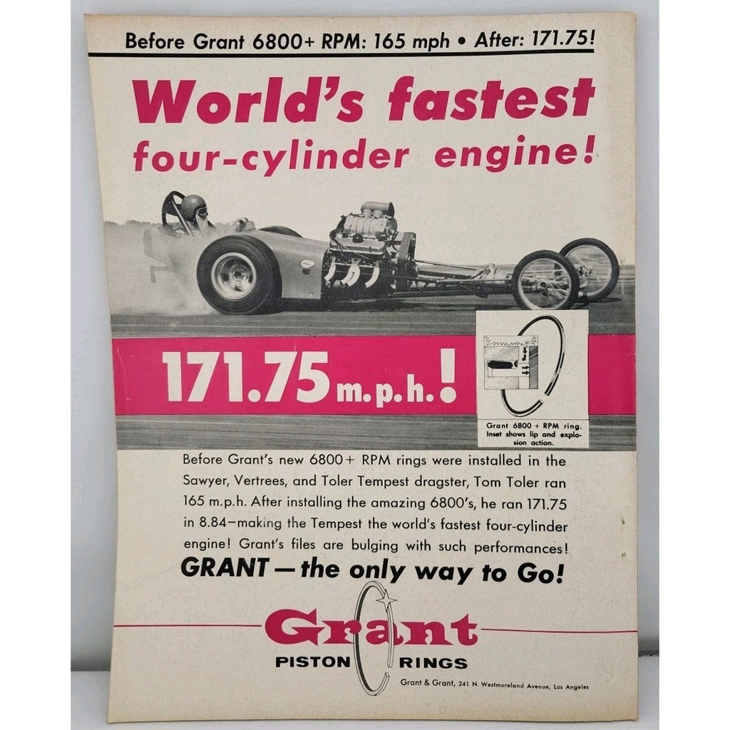 Popular Hot Rodding Magazine January 1965